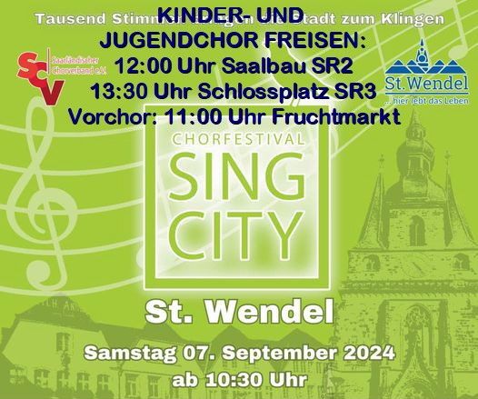 News-Beitrag mit Titel Kinder- und Jugendchor Freisen zweimal bei SingCity 