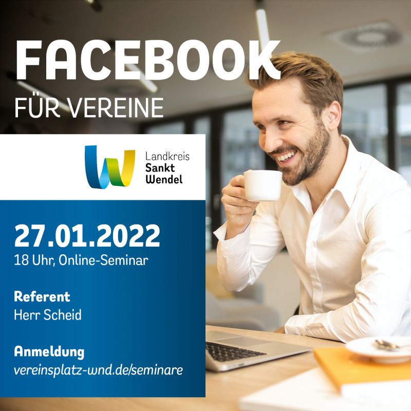 News-Beitrag mit Titel Online-Seminar: Facebook für Vereine am 27. Januar 