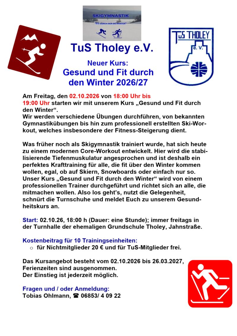 News-Beitrag mit Titel Gesund und Fit durch den Winter 2026/27 