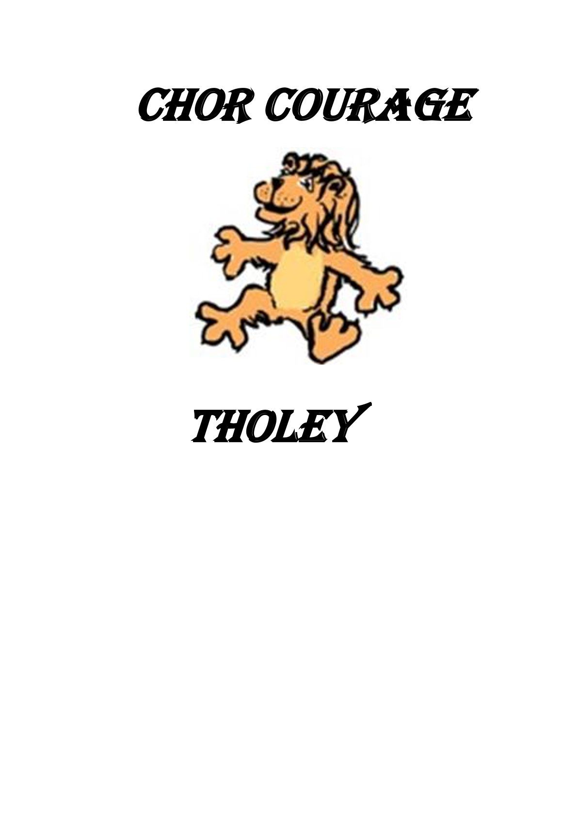 Profilbild des Vereins Chor Courage Tholey e.v.