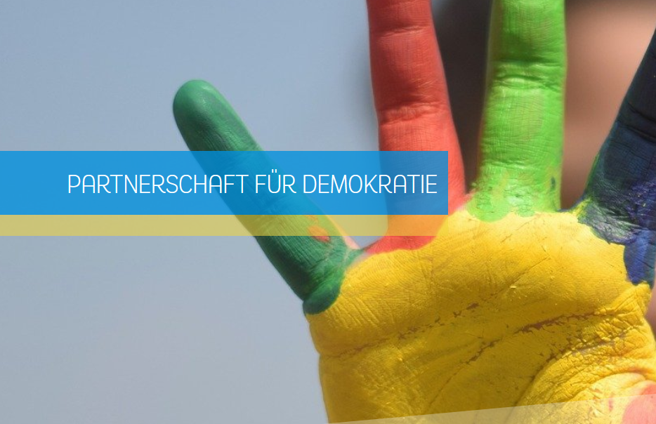 Offizielle Nachrichten mit Titel Fördermöglichkeit Partnerschaft für Demokratie 