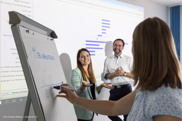 Offizielle Nachrichten mit Titel Beratungsstipendium von startsocial 